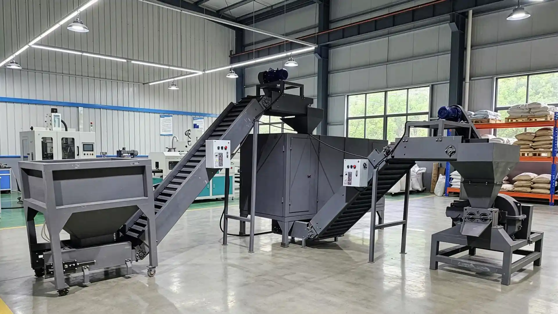 커피원두슬러지 펠릿생산설비